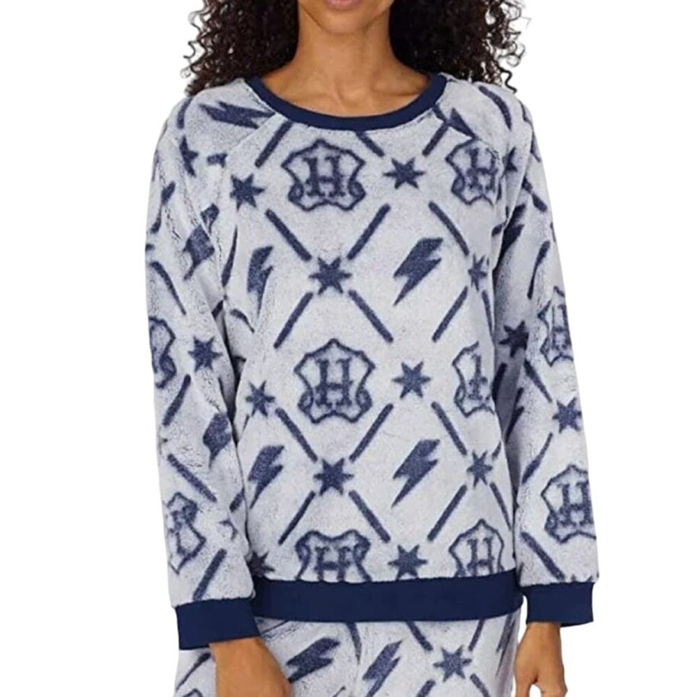 Wizarding World of Harry Potter Fleece Crewneck Sweatshirt Loungewear Women's XL